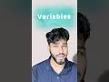 what are Variables in programming #5  #java #programming #coding #vairable