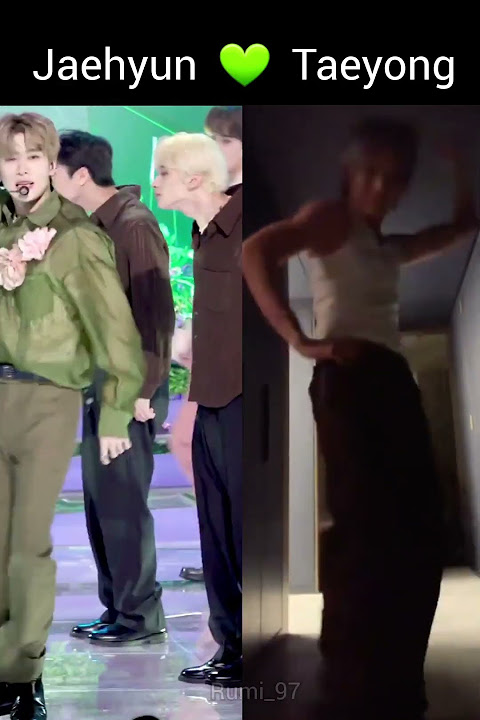 Jaeyong killing it in their own styles #nct #dojaejung_perfume #taeyong #jaehyun