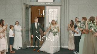 A Love Sealed for Eternity Sacramento LDS Temple Wedding Film Lily and Noah Highlight Film