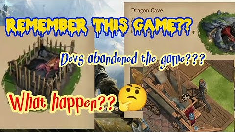 StormFall Saga of Survival:Devs Abandoned the game??/What happen??🤔