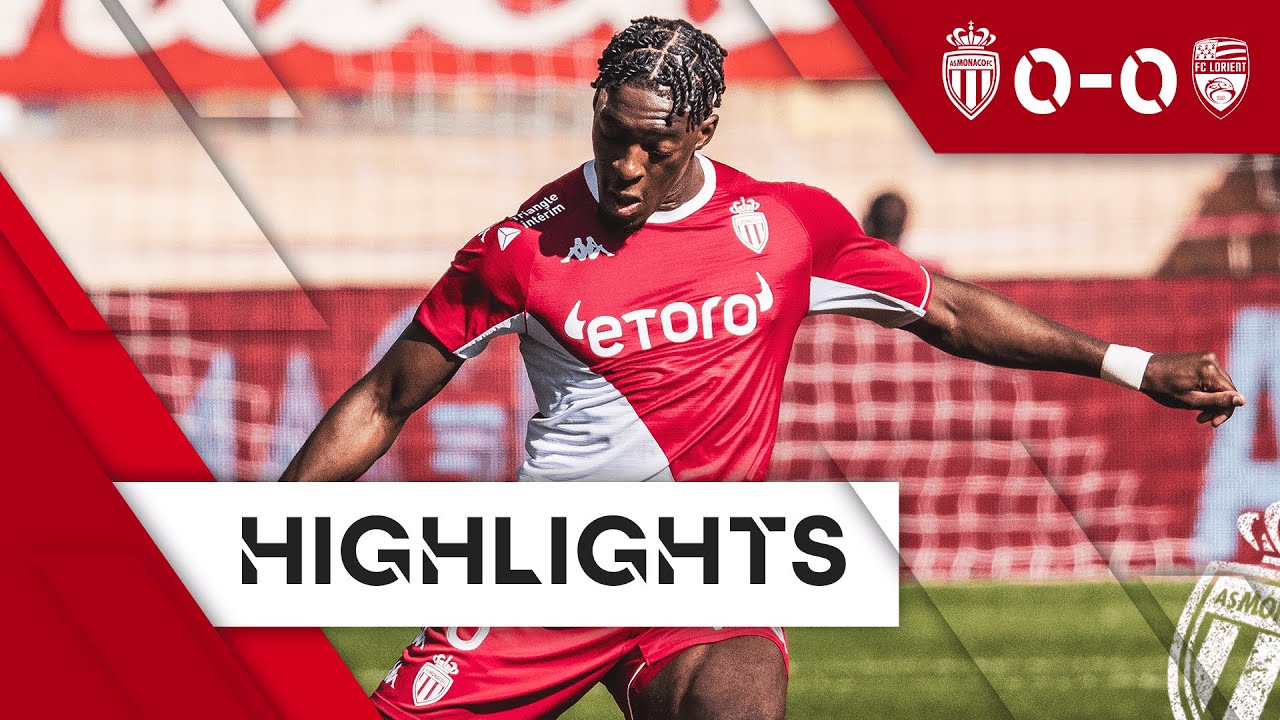 AS MONACO 0-0 LORIENT - LIGUE 1 - 24EME JOURNÉE