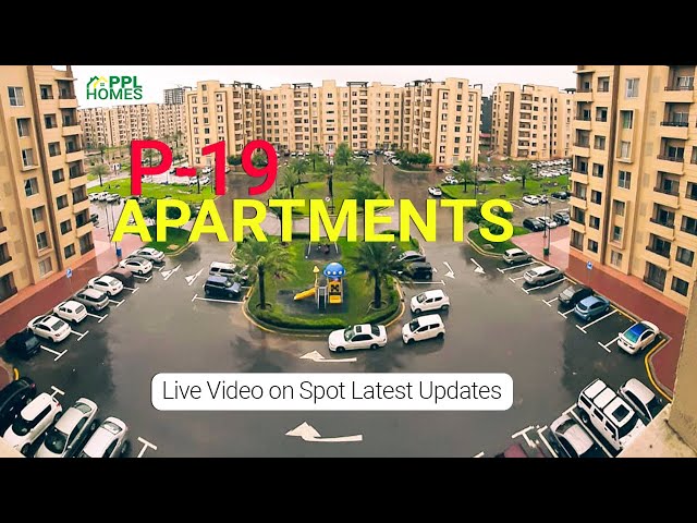 P19 Apartments Live Video Latest Updates Bahria Town Karachi