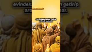 SAVAŞA KATILAMAYACAĞI İÇİN ÜZÜLDÜ #muhammad #sadaka #allah #hadis #viral #islam