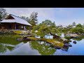 8K HDR 京都 桂離宮 朝の雪絶景 Rikyu Imperial Villa,Stunning Snow Morning;Best in the Year