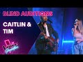 Caitlin & Tim Sing Lady Gaga | The Blind Auditions | The Voice Generations Australia