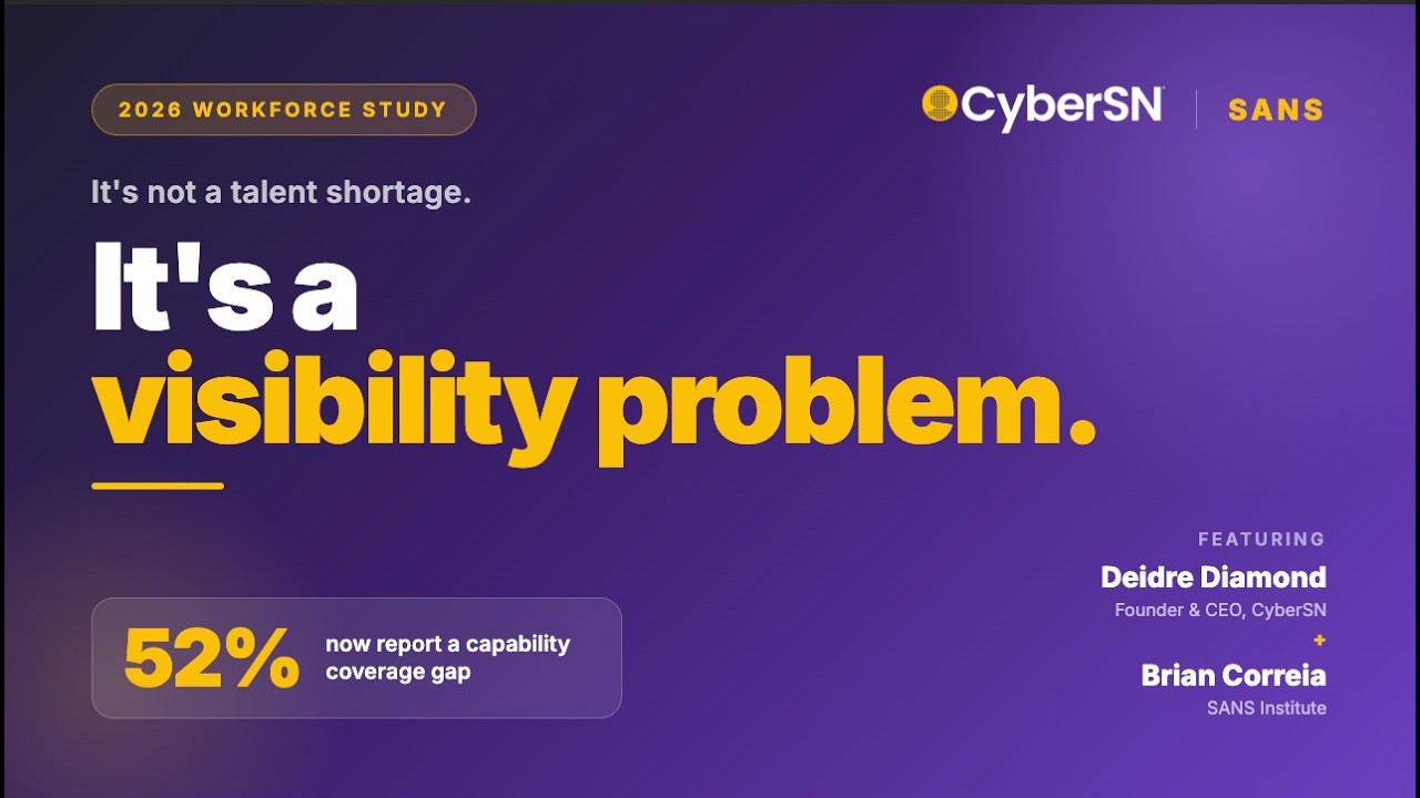2026 SANS Cybersecurity Workforce Study