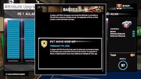 How to get EVERY Badge in NBA 2K15 !! - Legend 3