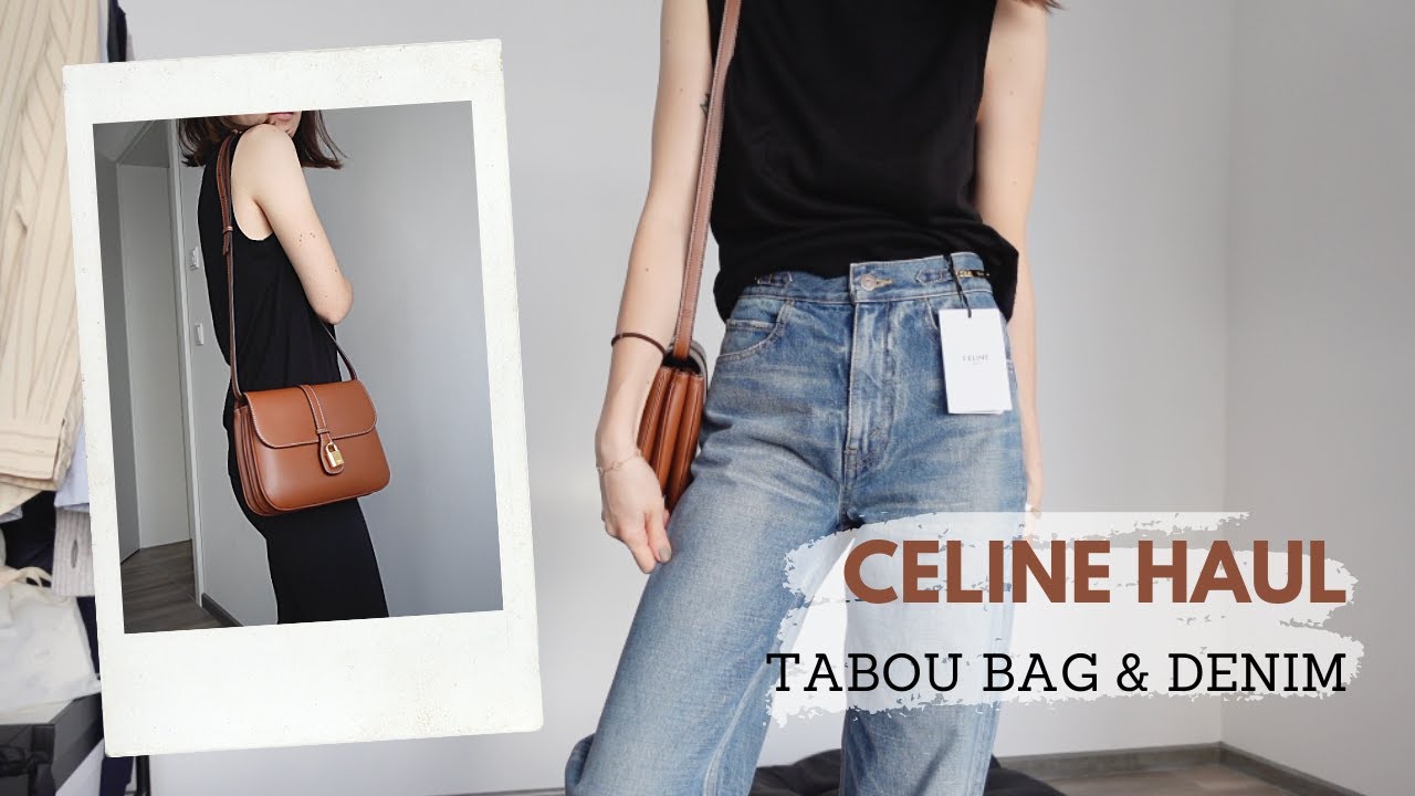 CELINE Smooth Calfskin Medium Tabou Tan 1185839