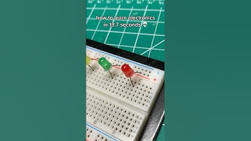 Learn electronics is less than 13.7 seconds 💀 #electronics #arduino #engineering