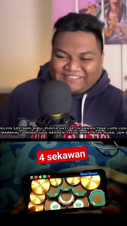 4 sekawan | real drum cover