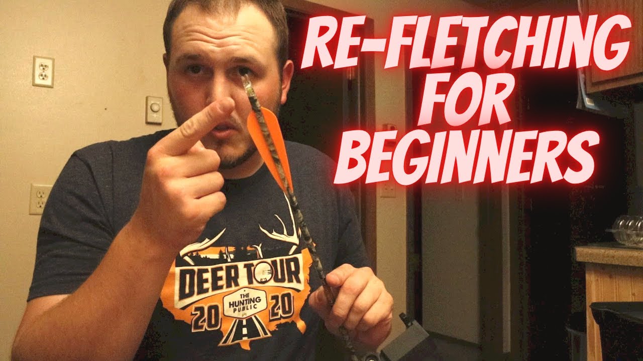 Fletching Arrows on a Budget for Beginners YouTube