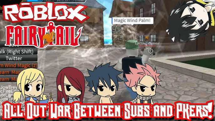 BANDIT] Fairy Tail Online Fighting - Roblox