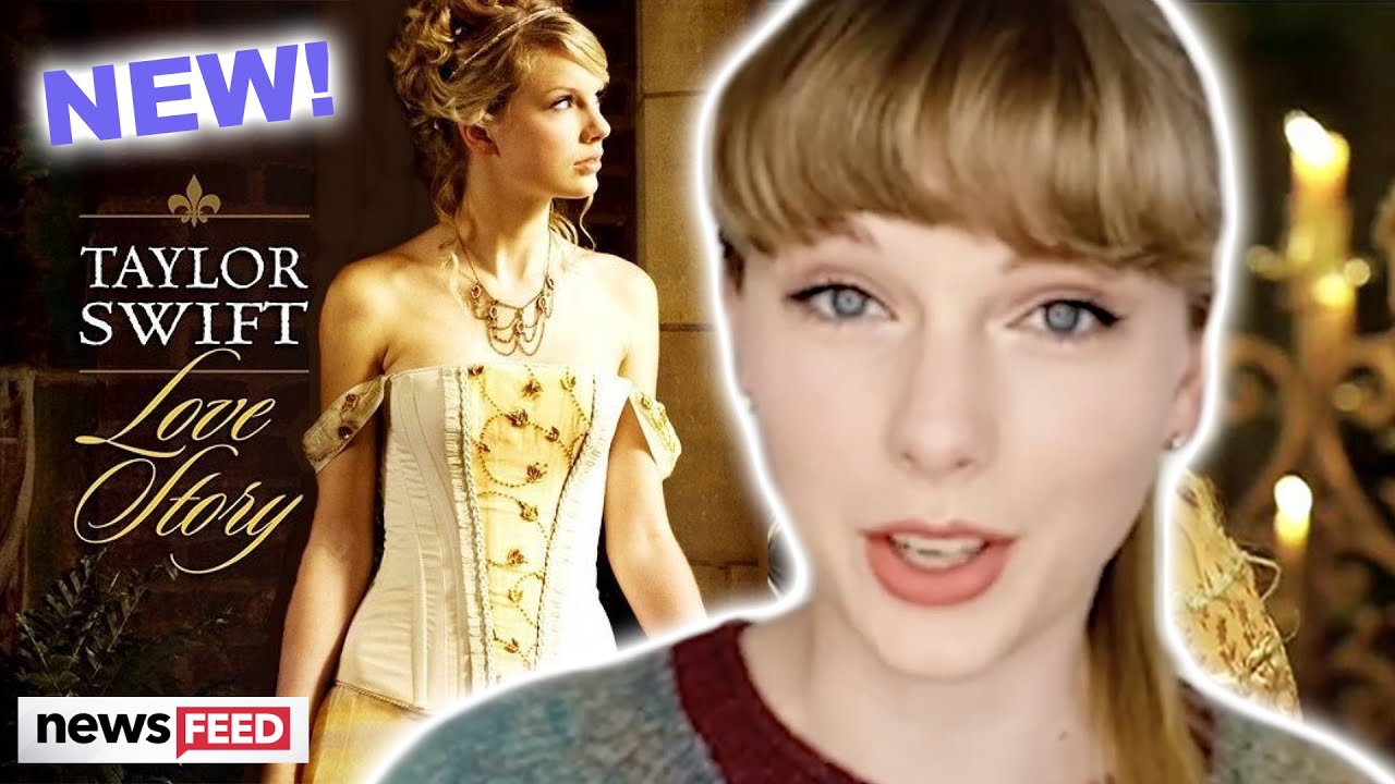 Taylor Swift Debuts Re Recorded Love Story Snippet Youtube