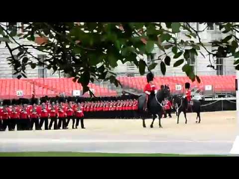The Guards 'Break Into Quick Time', Guard Mount from Horse Guards 2017