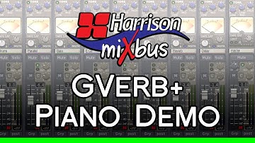 GVerb+ Piano Demo
