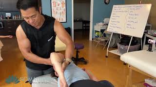 Thai Massage Instruction: Adductor, Glutes, and Back Stretches