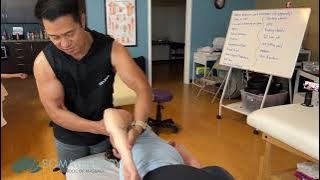 Thai Massage Instruction: Adductor, Glutes, and Back Stretches