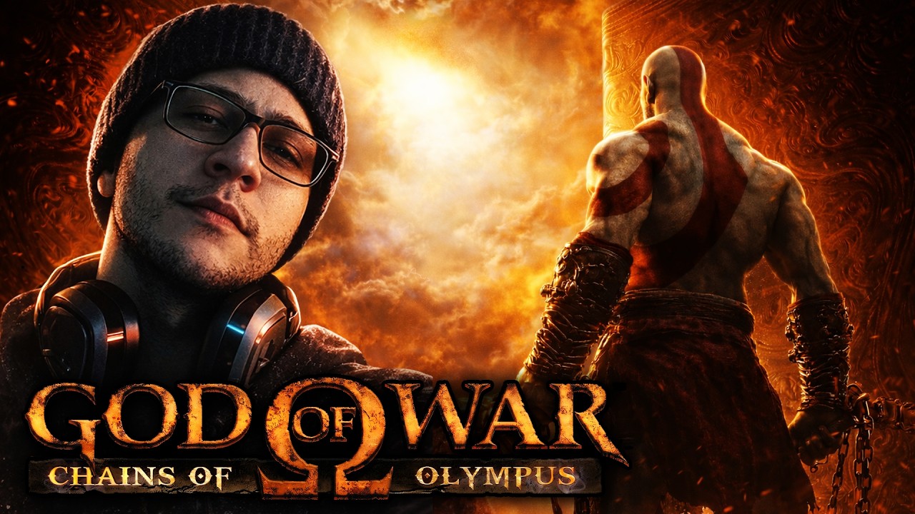 A SAGA COMPLETA DE KRATOS: DO 1 AO RAGNAROK AO VIVO - GOD OF WAR: CHAINS OF OLYMPUS