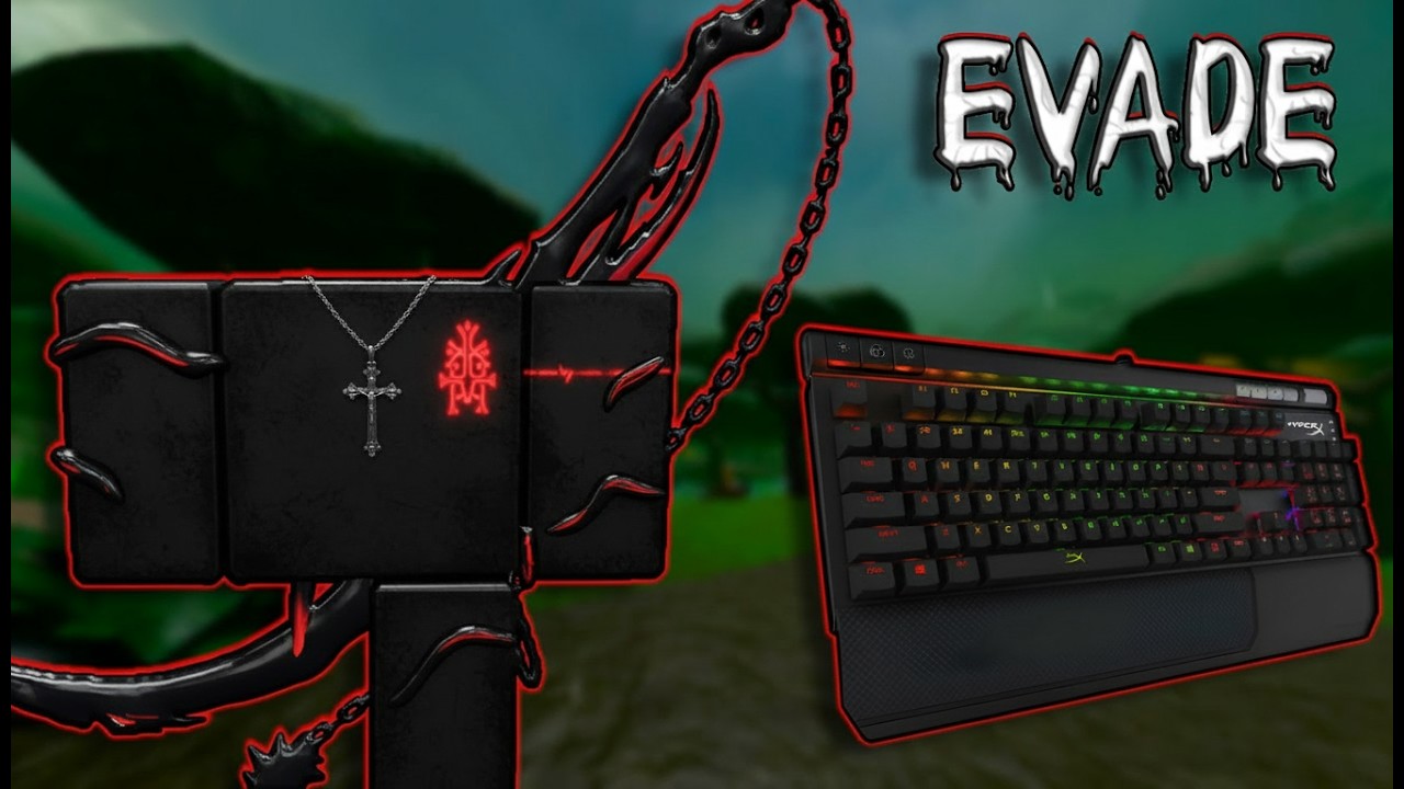 ASMR KeyBoard + Evade Gameplay