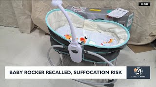 Consumer Alert: Baby rocker recalled for suffication risks