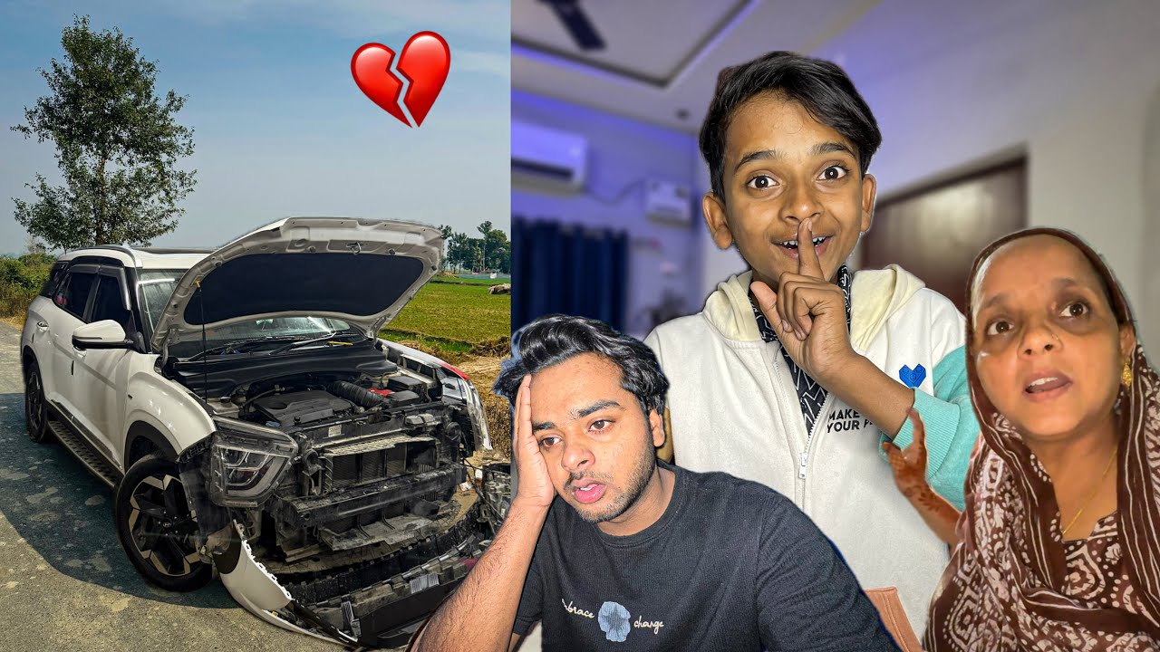 Car Accident Prank On My Family 😂 Shocking Reaction😮