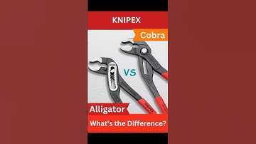 No.1 Difference between Knipex Cobra and Alligator Pliers #shorts #pliers #knipex #knipexpliers