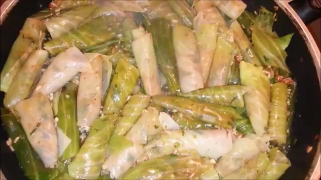 #المحشي_خلطته_واسراره#  / stuffed cabbage /مع الشيف أيمن حسن .
