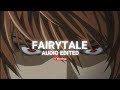 Fairytale Sped Up Alexander Rybak Edit Audio