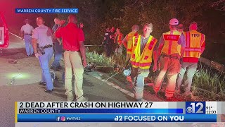 Two killed in Warren County crash