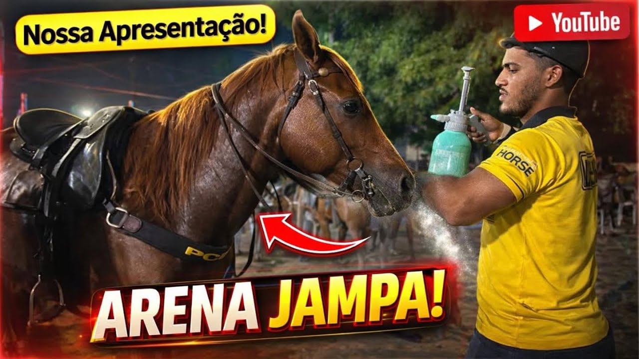 NOSSA APRESENTAÇÃO NA ARENA JAMPA! CAMPEONATO PORTAL VAQUEJADA 2026
