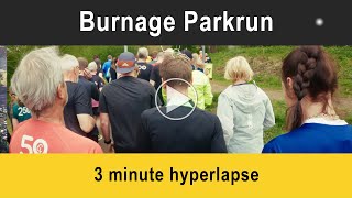 Burnage Parkrun Hyperlapse - 3 Mins - 19.04.25