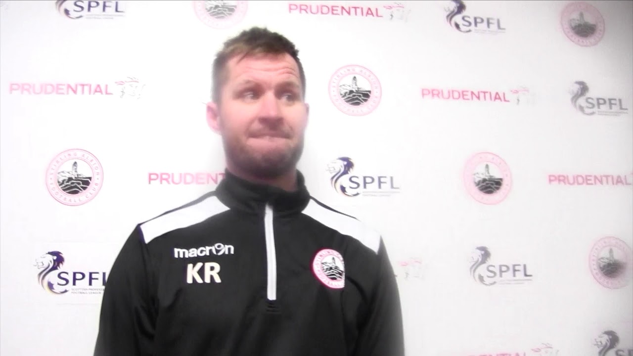 Kevin Rutkiewicz After-Match Interview Vs Queen's Park 08/02/20 - YouTube
