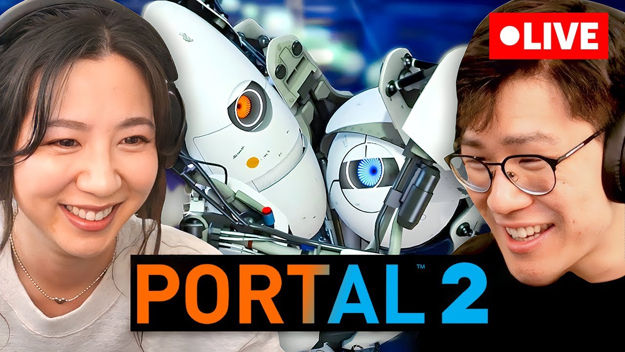 NOT ENDING STREAM UNTIL  ME AND @hJune  BEATING PORTAL 2 (SEND HELP PLEASE)