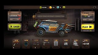 Zombie Hill Racing Android mobile game app screenshot 1