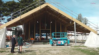 Rangiora High School are building a new whare for their kura