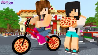 BICICLETA DE PIZZA NO MINECRAFT (Pizza Delivery Simulator)