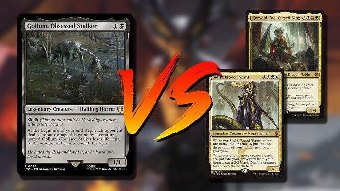 Who's that commander? Gollum, Obsessed Stalker EDH Deck Tech 