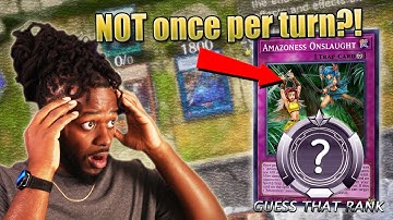 This ANIME Duel Was UNHINGED... | Guess That Rank!