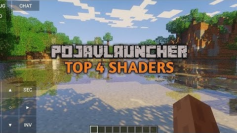 top 4 best shader for pojav launcer | Virgl render new render #viral #gaming #minecraft