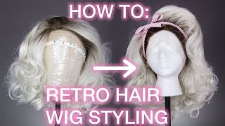 Teasing and Styling Electra Heart Inspired Hair!