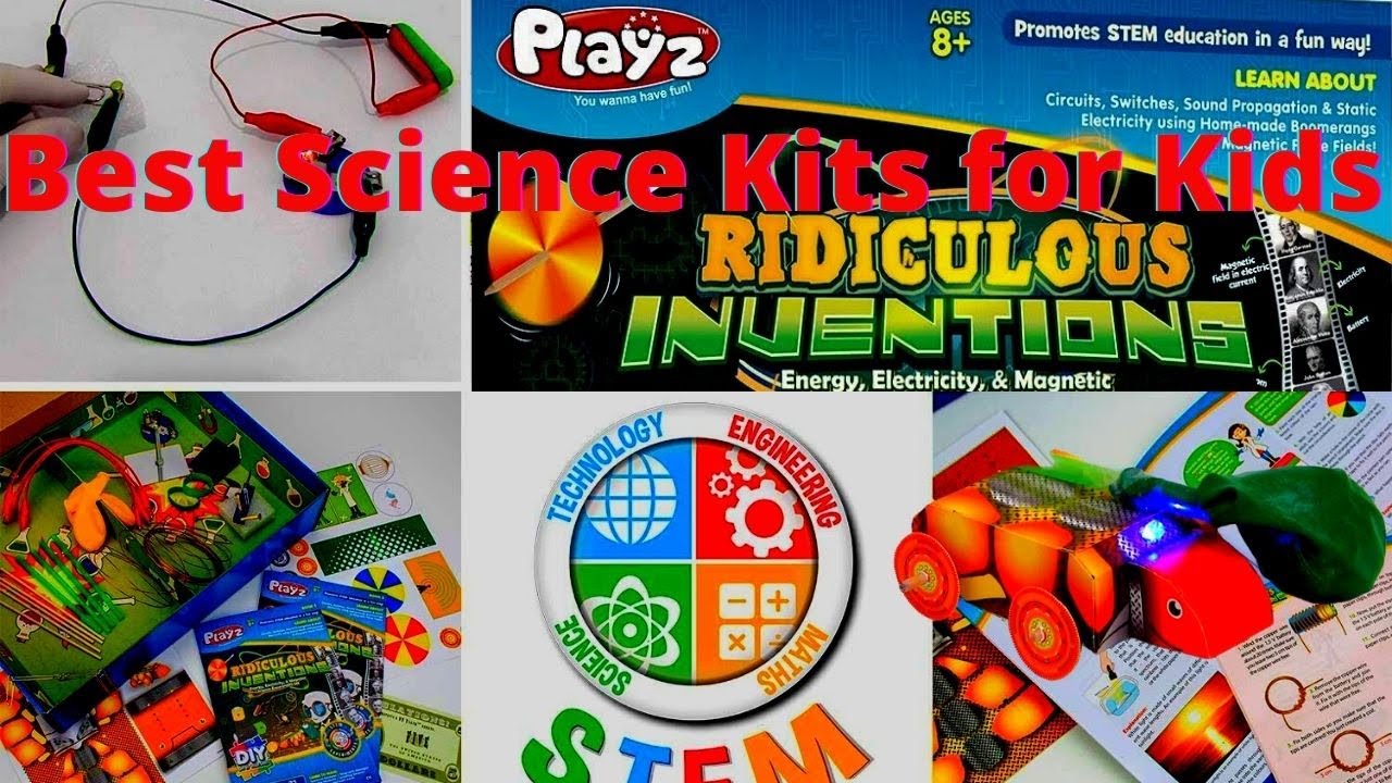 Playz Ridiculous Inventions Science Kits for Kids Best Science Kits