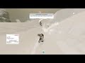 Steep  icy path world record time 105705 xbox