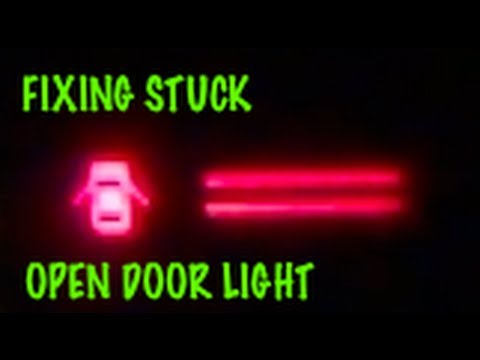 2000 Ford taurus door ajar light