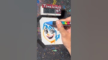 【ASMR】Drawing JOY in 40 Sec