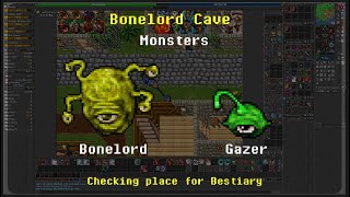 Bonelord Cave - Fast Bestiary without Rapid Respawn Event
