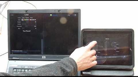 iPad multiplayer and cross platform gaming demo of Galcon Fusion