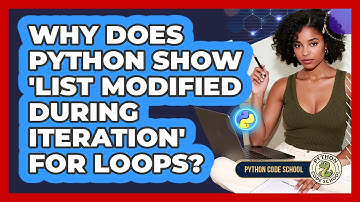 Why Does Python Show 