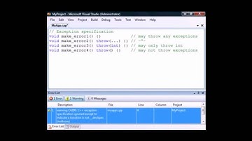 PLDC Final Video - Error Handling In Programming Languages  - Part IV.wmv