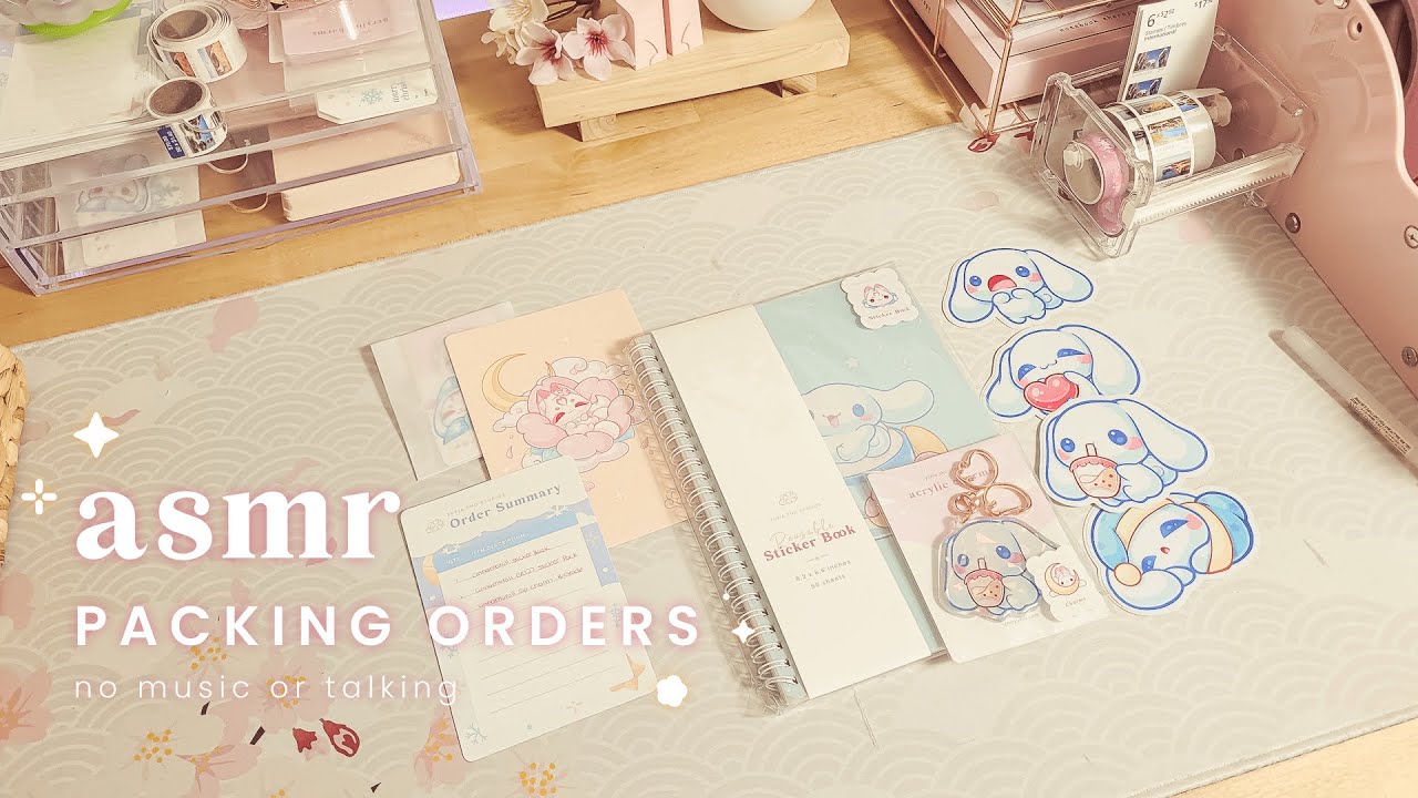 asmr packing orders real time p2✦ no music or talking | small business
