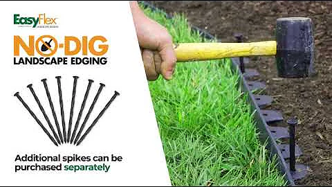 Dimex LandShark Pound-in Plastic Landscape Edging Project Kit, 20-Feet (3500-20C-3) Reviews